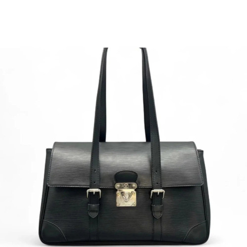 Louis Vuitton Sugur Satchel MM Epi Black