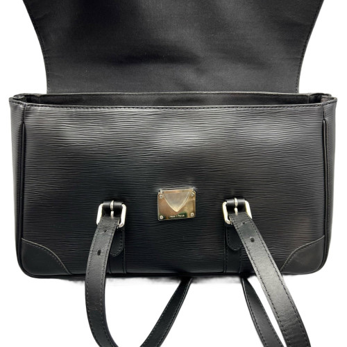 Louis Vuitton Sugur Satchel MM Epi Black