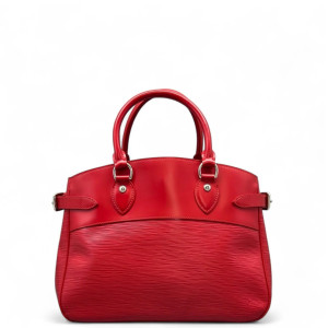 Louis Vuitton Passy Top Handle Bag PM Epi Red