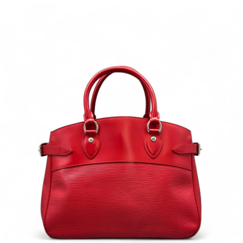 Louis Vuitton Passy Top Handle Bag PM Epi Red