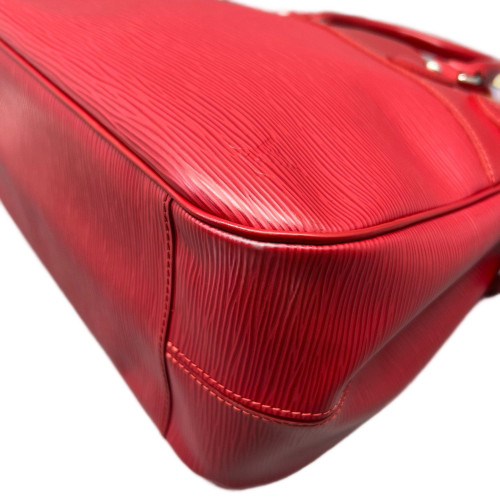 Louis Vuitton Passy Top Handle Bag PM Epi Red