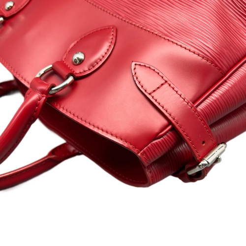 Louis Vuitton Passy Top Handle Bag PM Epi Red
