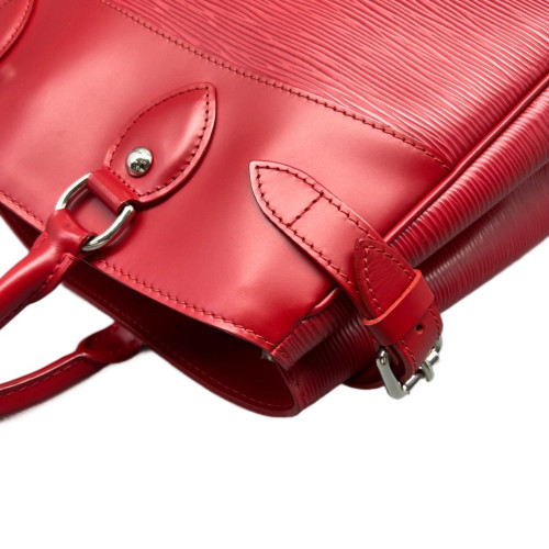 Louis Vuitton Passy Top Handle Bag PM Epi Red
