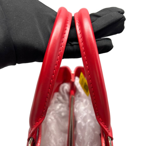 Louis Vuitton Passy Top Handle Bag PM Epi Red
