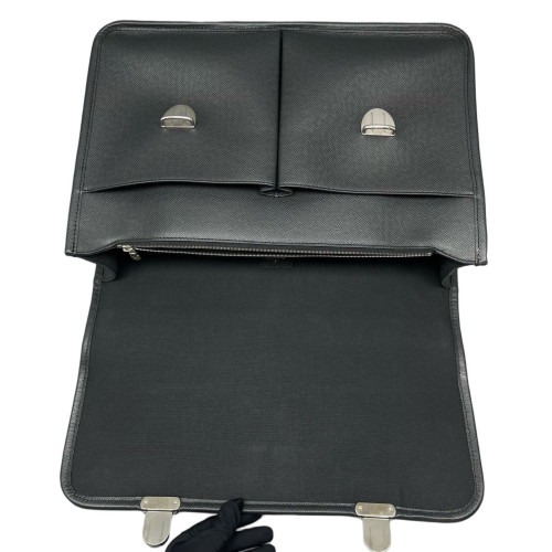 Louis Vuitton Anton Briefcase Calfskin Dark Grey