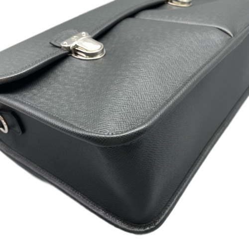 Louis Vuitton Anton Briefcase Calfskin Dark Grey