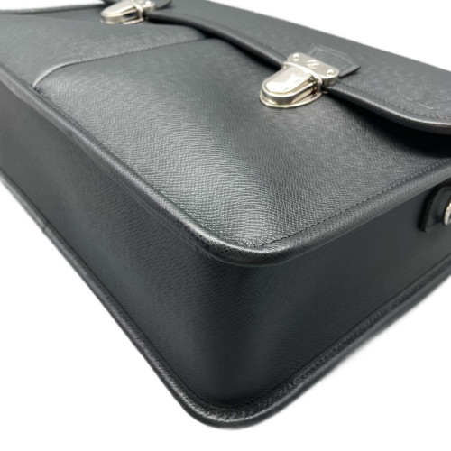 Louis Vuitton Anton Briefcase Calfskin Dark Grey