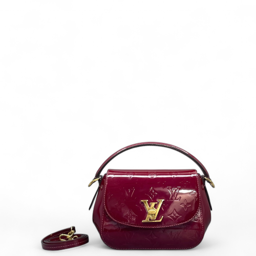 Louis Vuitton Pasadena Handbag Vernis Amarante