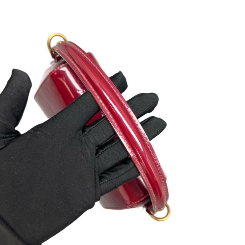 Louis Vuitton Pasadena Handbag Vernis Amarante