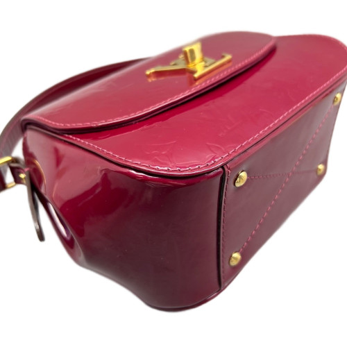 Louis Vuitton Pasadena Handbag Vernis Amarante