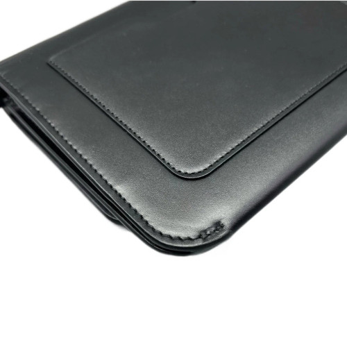 Burberry Flap Bag Smooth Calfskin Black