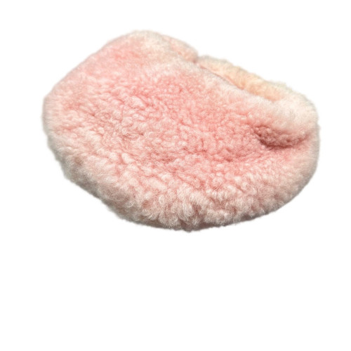 Bottega Veneta Mini Jodie Faux Fur Pink