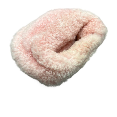 Bottega Veneta Mini Jodie Faux Fur Pink