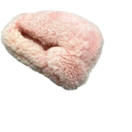 Bottega Veneta Mini Jodie Faux Fur Pink