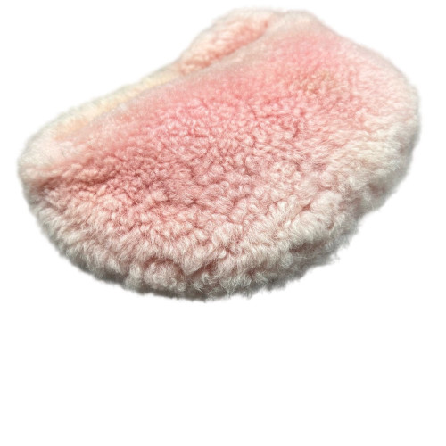 Bottega Veneta Mini Jodie Faux Fur Pink