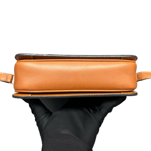 Celine Triomphe Teen Triomphe Shoulder Bag Triomphe Brown Tan Celine Triomphe Teen Triomphe Shoulder Bag Triomphe Brown Tan