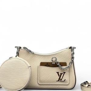 Louis Vuitton Marellini Epi White