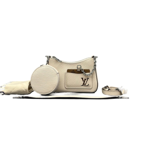 Louis Vuitton Marellini Epi White Louis Vuitton Marellini Epi White