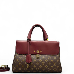 Louis Vuitton Venus Handbag Monogram Brown Burgundy