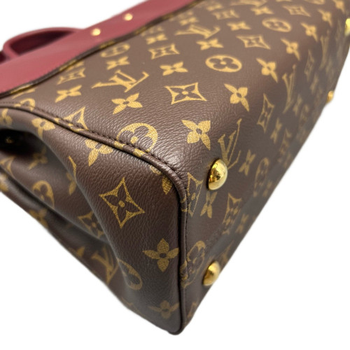 Louis Vuitton Venus Handbag Monogram Brown Burgundy