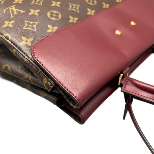 Louis Vuitton Venus Handbag Monogram Brown Burgundy