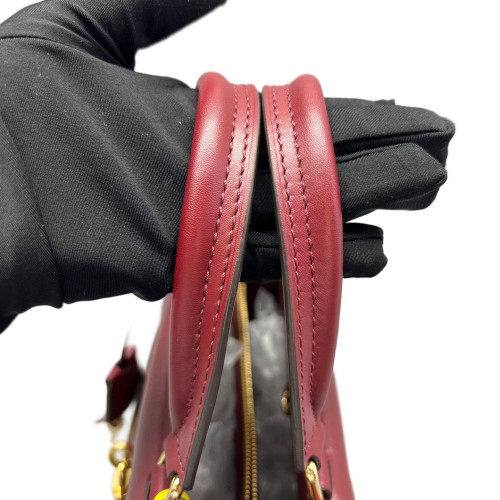 Louis Vuitton Venus Handbag Monogram Brown Burgundy