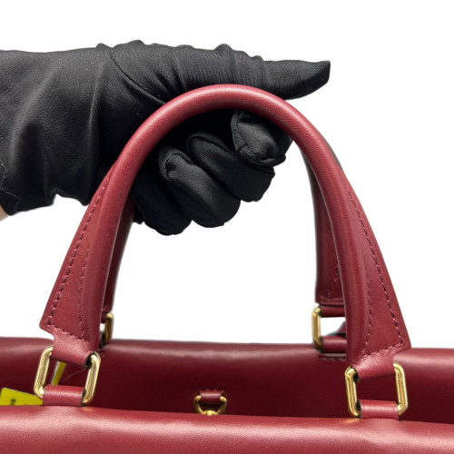 Louis Vuitton Venus Handbag Monogram Brown Burgundy