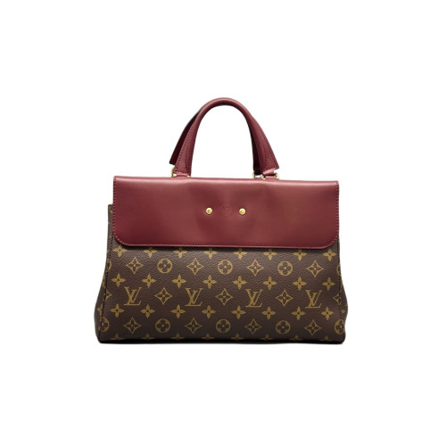 Louis Vuitton Venus Handbag Monogram Brown Burgundy
