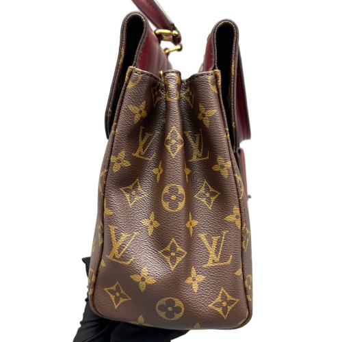 Louis Vuitton Venus Handbag Monogram Brown Burgundy