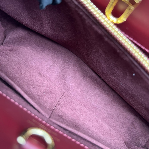 Louis Vuitton Venus Handbag Monogram Brown Burgundy