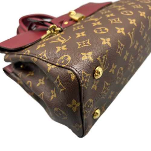 Louis Vuitton Venus Handbag Monogram Brown Burgundy