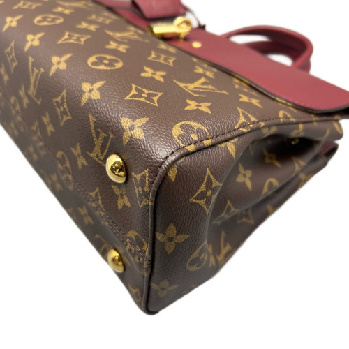Louis Vuitton Venus Handbag Monogram Brown Burgundy