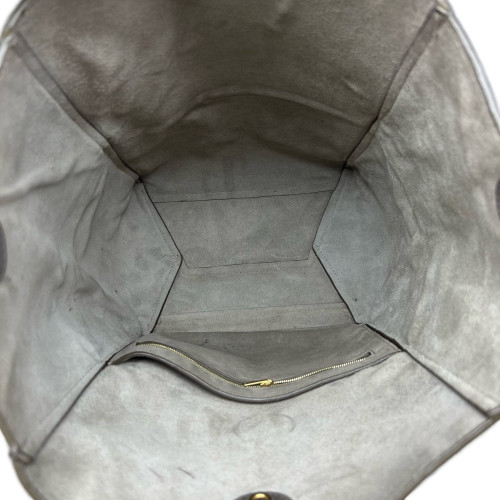 Celine Sangle Large Bucket Bag Grained Calfskin Ivory