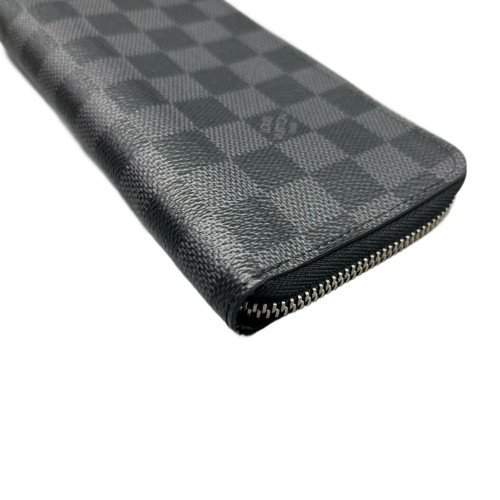 Louis Vuitton Zippy Wallet Vertical Damier Graphite Black