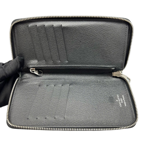 Louis Vuitton Zippy Wallet Vertical Damier Graphite Black