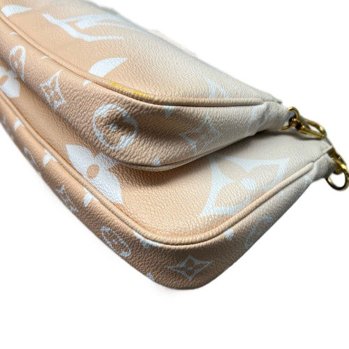 Louis Vuitton Multi Pochette Accessories Empreinte Monogram Giant Pink
