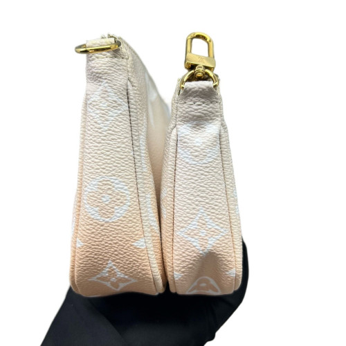 Louis Vuitton Multi Pochette Accessories Empreinte Monogram Giant Pink