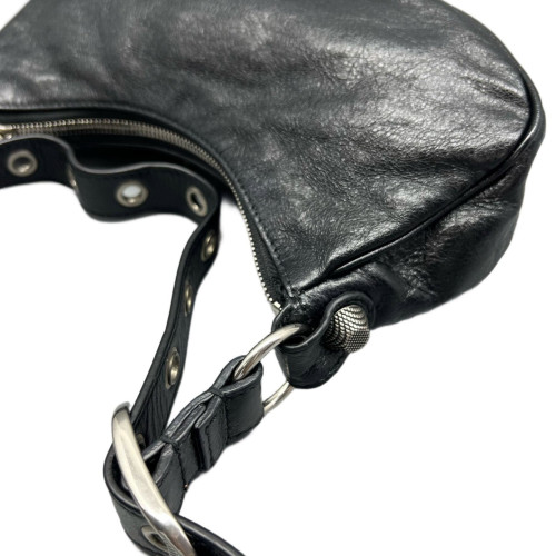 Balenciaga Le Cagole Xs Arena Lambskin Black