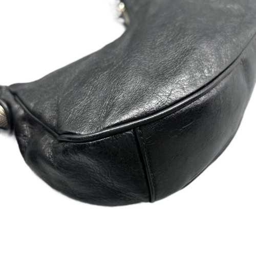 Balenciaga Le Cagole Xs Arena Lambskin Black
