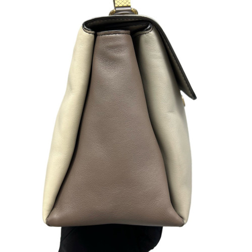 Bottega Veneta Medium Piazza Bag Calfskin White Grey Bottega Veneta Medium Piazza Bag Calfskin White Grey