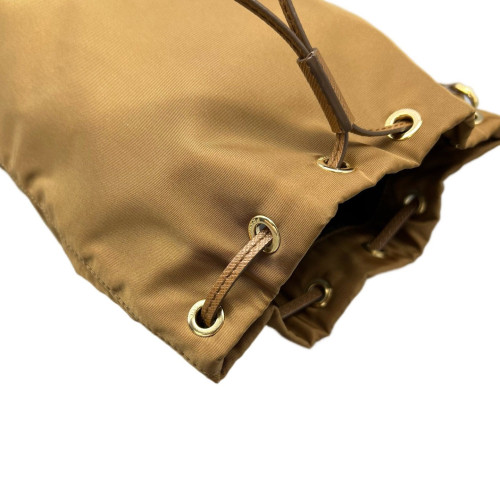 Prada Bucket Tessuto Nylon Brown
