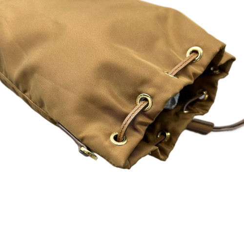 Prada Bucket Tessuto Nylon Brown
