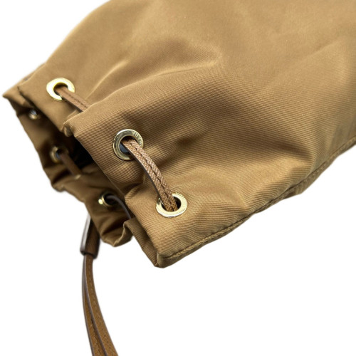 Prada Bucket Tessuto Nylon Brown