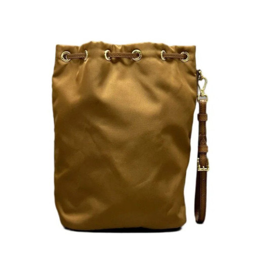 Prada Bucket Tessuto Nylon Brown