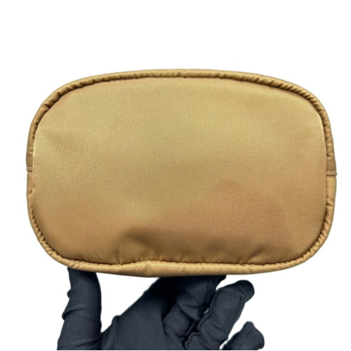 Prada Bucket Tessuto Nylon Brown
