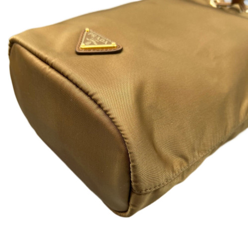 Prada Bucket Tessuto Nylon Brown