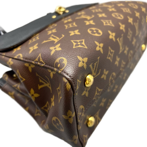 Louis Vuitton Venus Handbag Monogram Brown Black