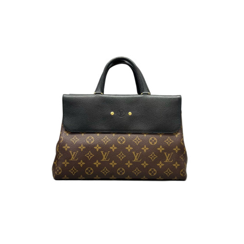 Louis Vuitton Venus Handbag Monogram Brown Black