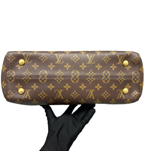 Louis Vuitton Venus Handbag Monogram Brown Black