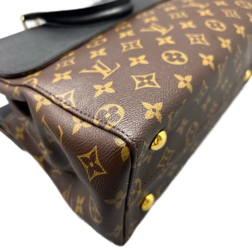 Louis Vuitton Venus Handbag Monogram Brown Black